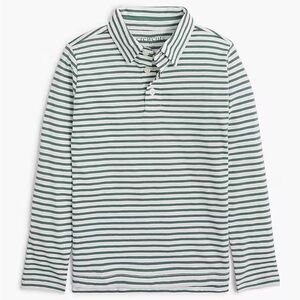 J crew Boys' striped jersey polo shirt